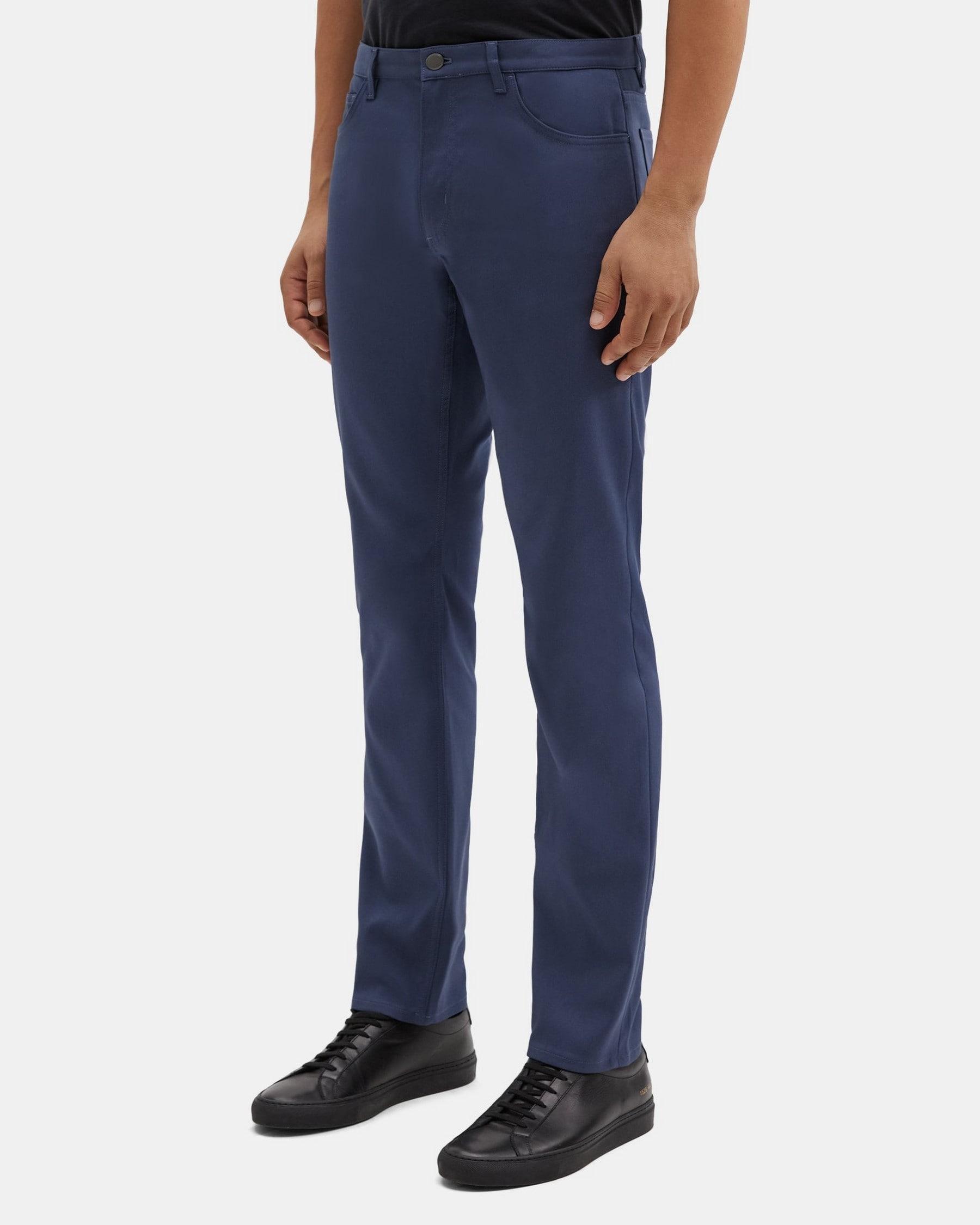 Five-Pocket Pant in Stretch Cotton-Blend Twill Product Image