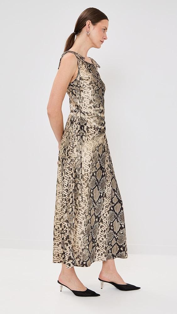 Acne Studios Python Fluid Seersucker Dress | Shopbop Product Image