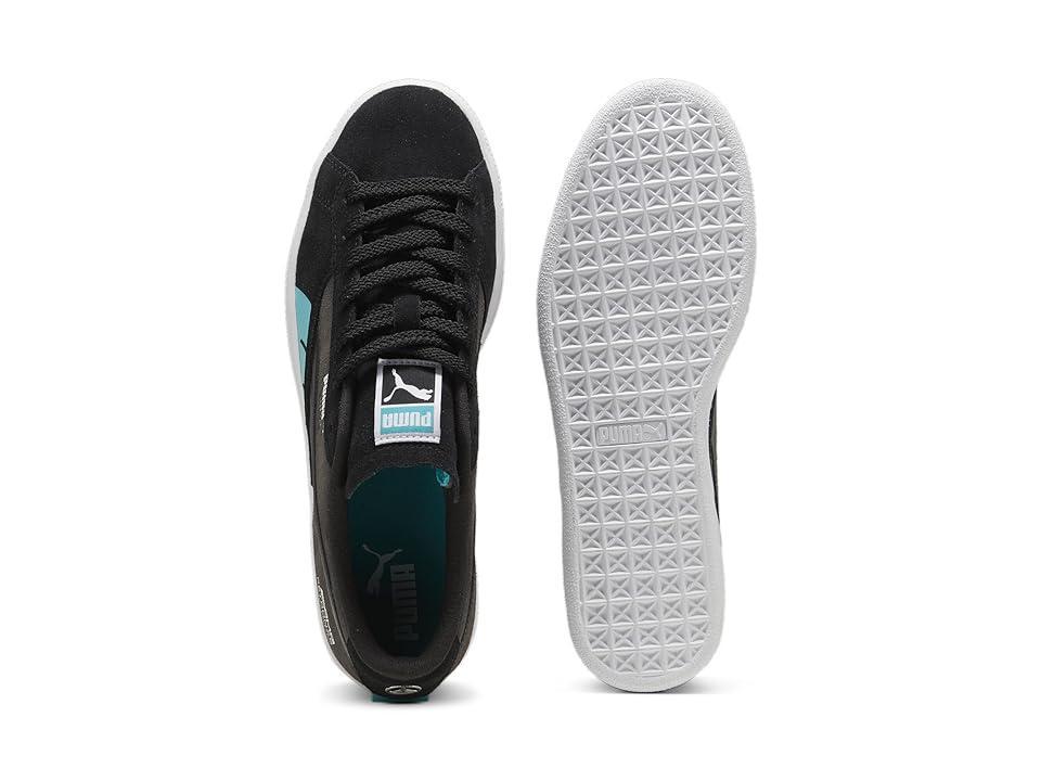 PUMA Mercedes AMG Petronas Suede (PUMA /Flat Dark Gray/Sheen Green) Men's Shoes Product Image