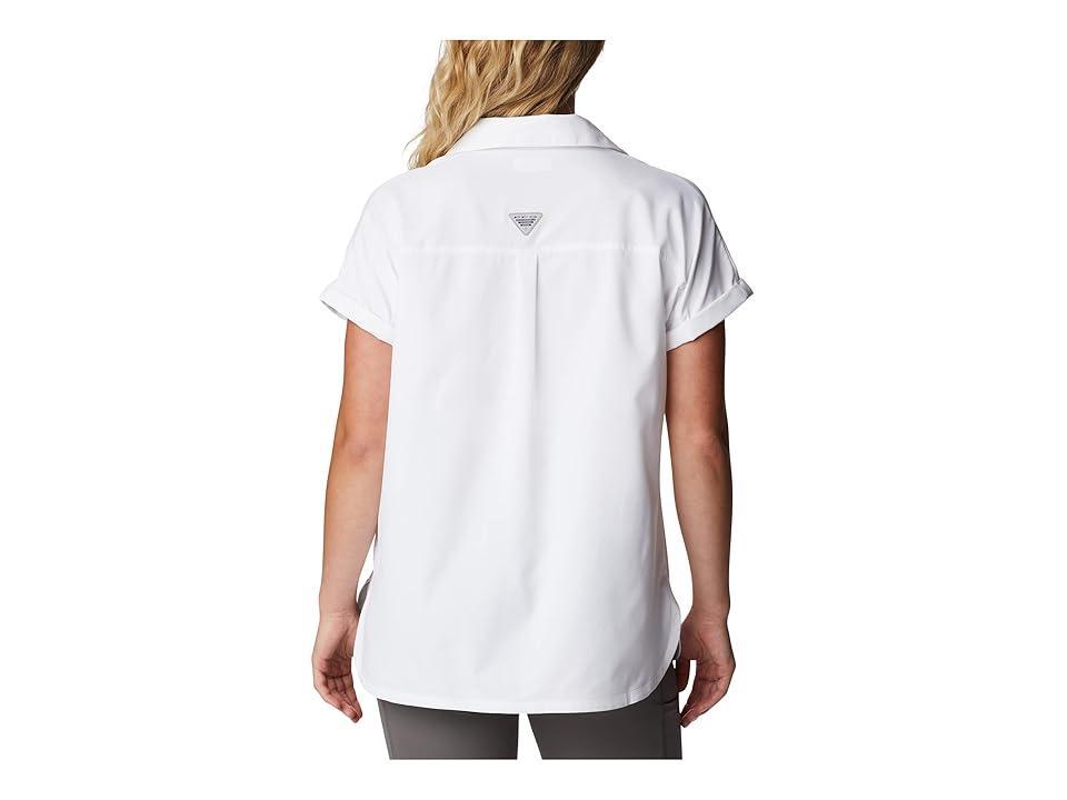 Columbia Womens PFG Sun Drifter Woven Short Sleeve Shirt- Product Image