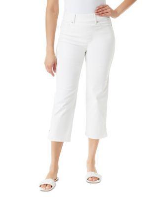 Gloria Vanderbilt Womens Shape Effect Pull-On Capri Jeans Product Image