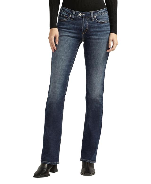 Silver Jeans Co. Womens Tuesday Low Rise Slim Bootcut Luxe Stretch Jeans Product Image