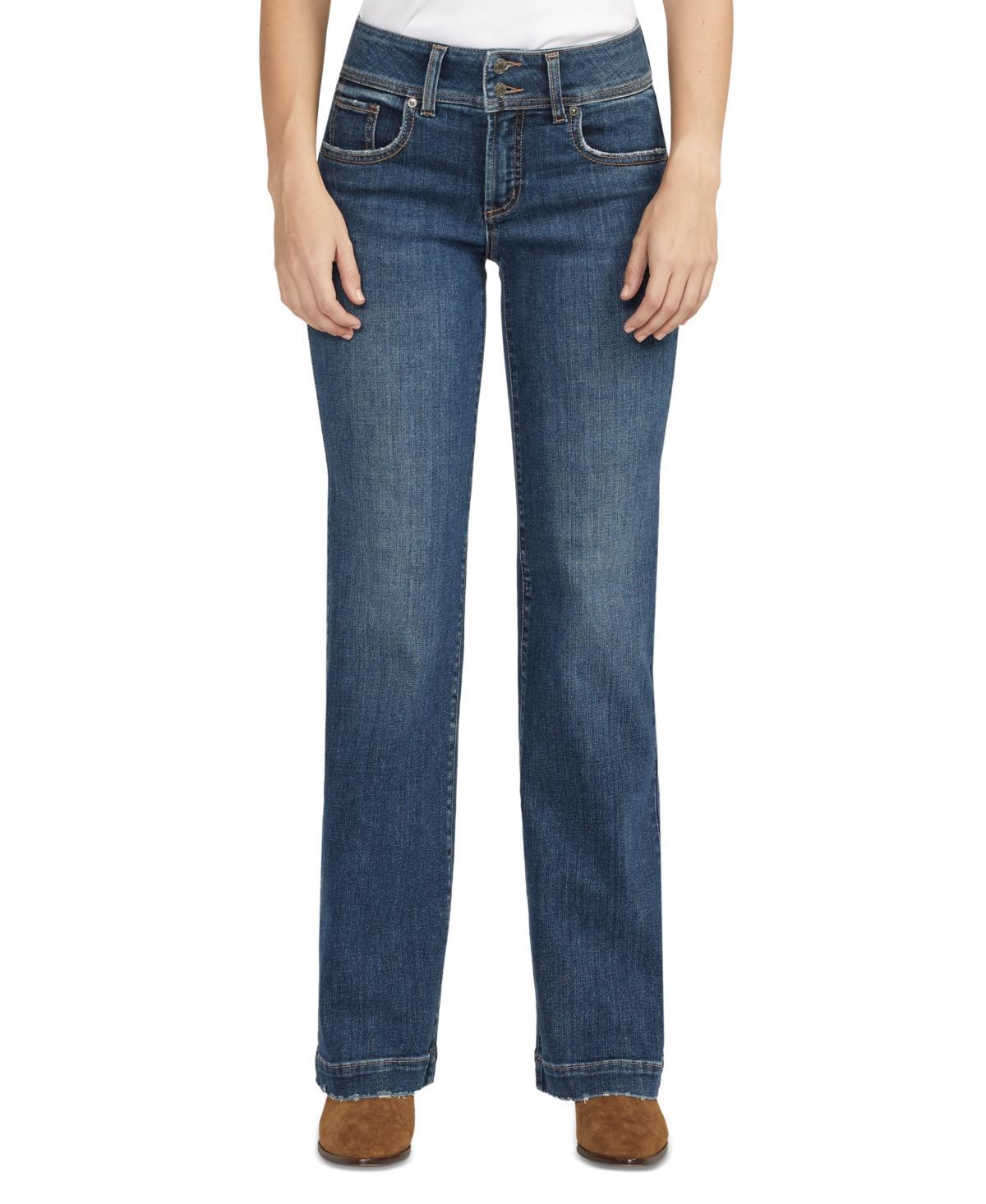 Silver Jeans Co. Suki Curvy Mid Rise Trouser Jeans Product Image