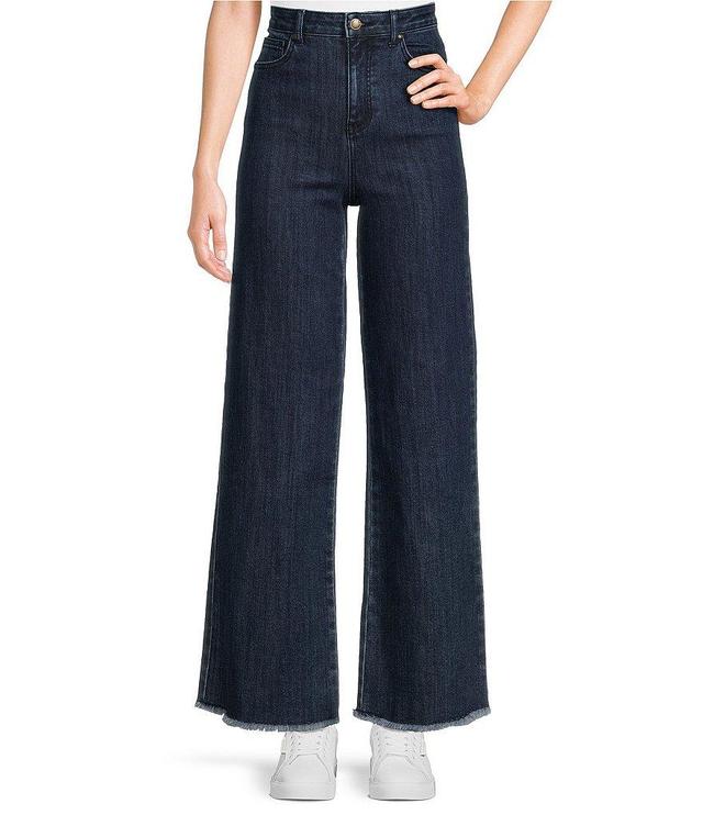 Copper Key Wide Leg Denim Jeans Product Image