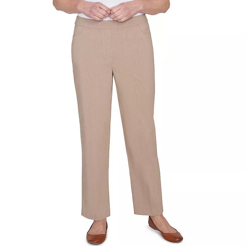 Alfred Dunner Charm School Womens Classic Charmed Average Length Pant Product Image