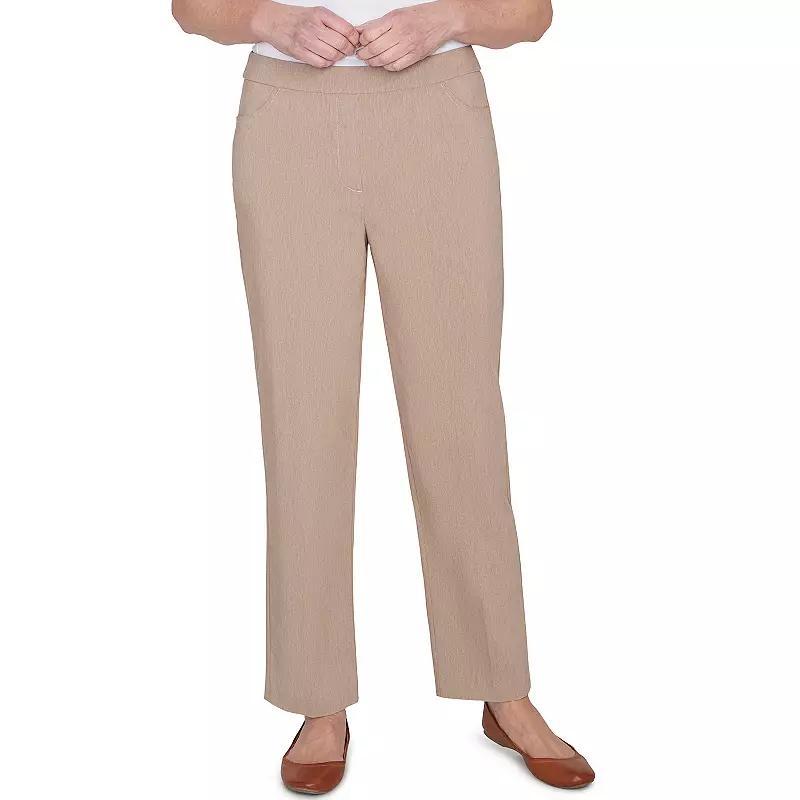 Alfred Dunner Charm School Womens Classic Charmed Average Length Pant Product Image