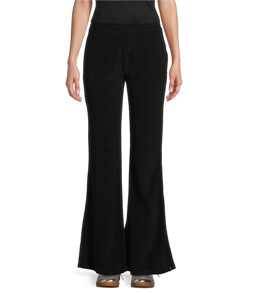 Volcom Lil Velour High Rise Flare Leg Pants Product Image