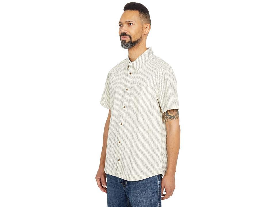 Toad&Co Harris Short Sleeve Shirt (Salt) Men's Clothing Product Image