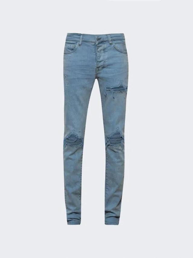 Mx1 Mesh-embellishment Jeans In Ashleyblue Product Image