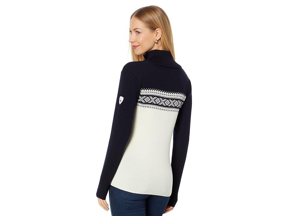 Dale of Norway Dalestolen Sweater (Marine) Women's Clothing Product Image