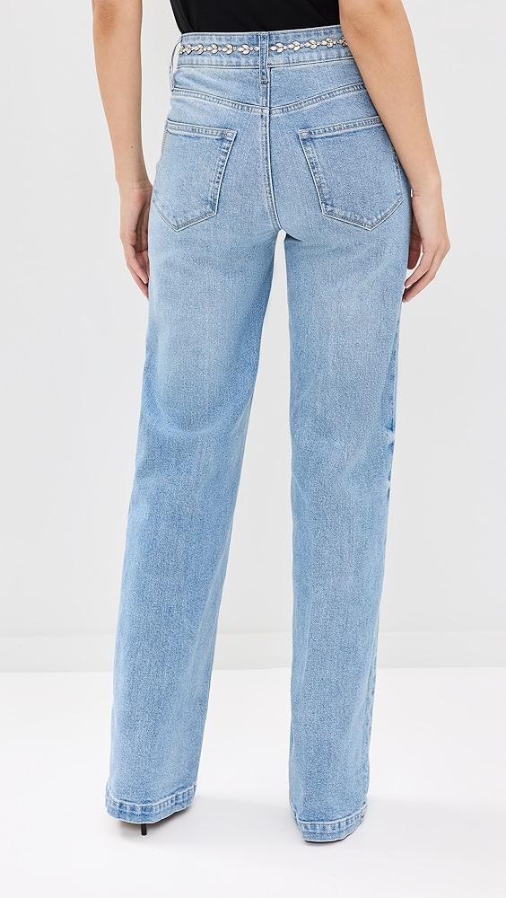 PAIGE Sasha Wide Leg Jeans | Shopbop Product Image