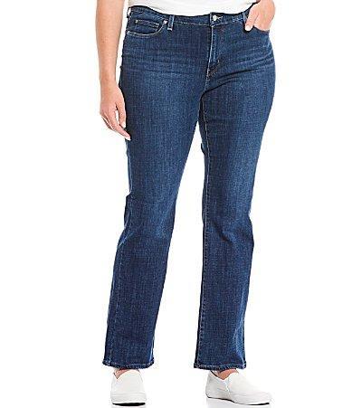 Plus Size Levis Classic Bootcut Jeans, Womens Med Blue Product Image