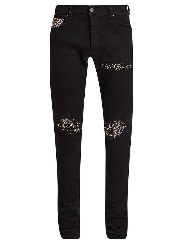 Mens Leopard Mx1 Skinny Jeans Product Image