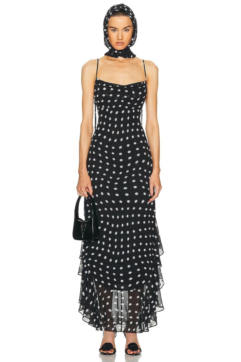 LPA Giulia Maxi Dress Black. (also in ). Product Image