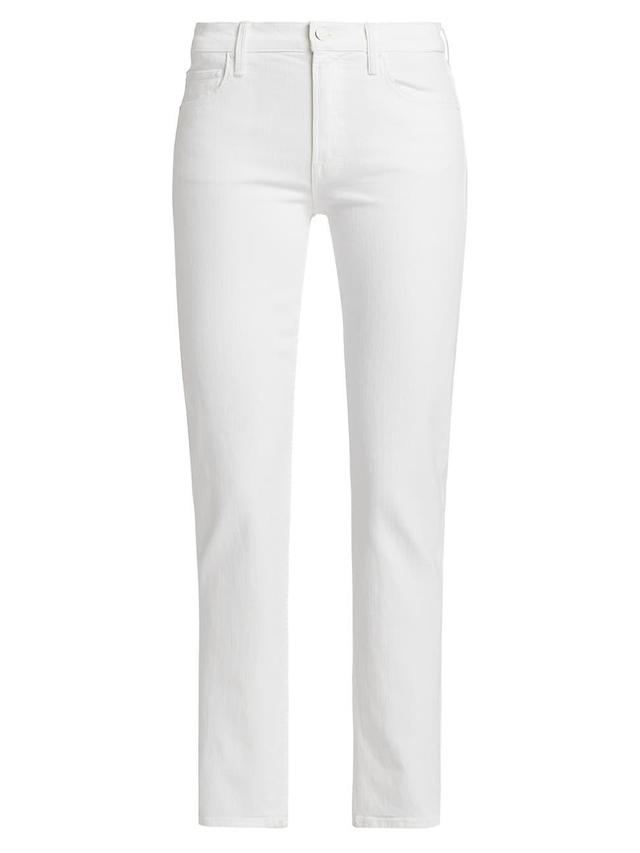 Mother The Smarty Pants Skimp High Rise Jeans in Totally Innocent Product Image