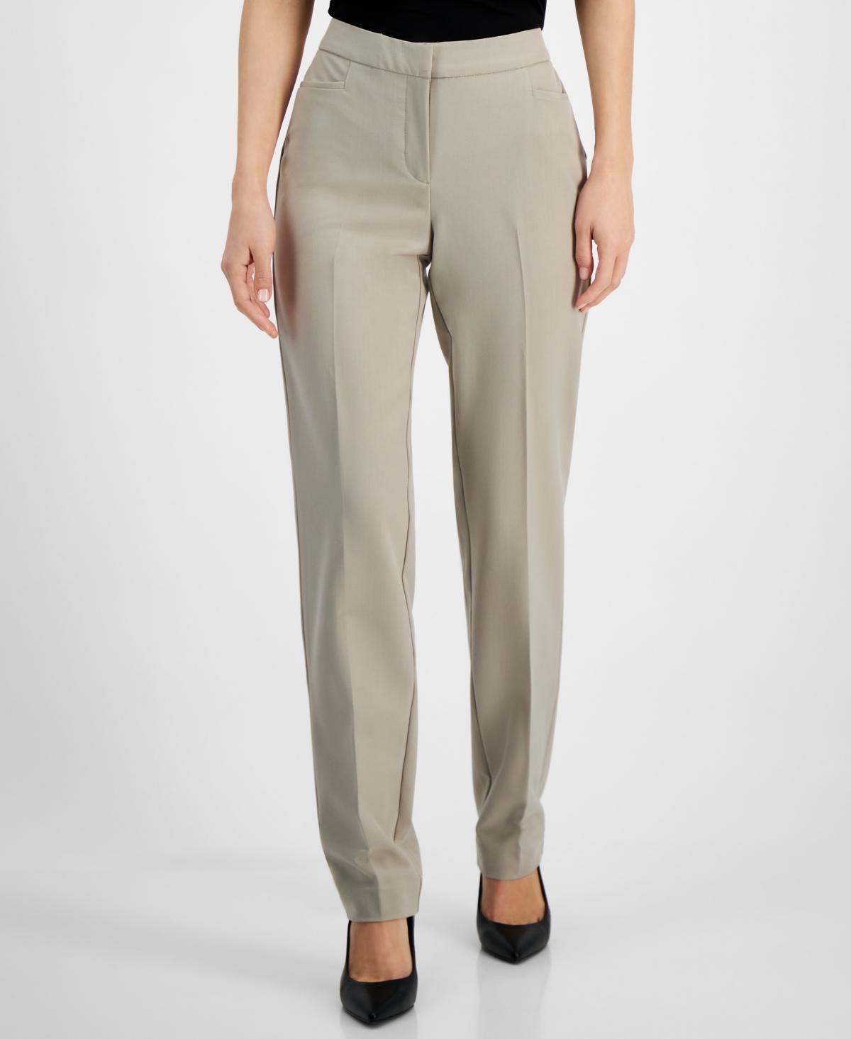 Women's Mid-Rise L-Pocket Straight-Leg Pants, Regular, Long & Short Lengths, Created for Macy's Product Image