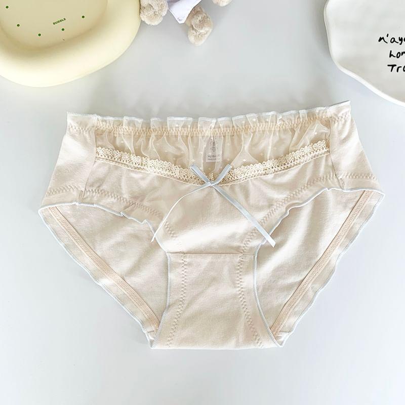 Ribbon Accent Panty Product Image