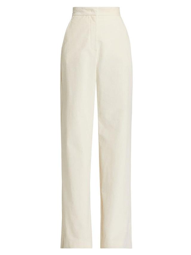 Womens Tritone High-Rise Straight-Leg Pants Product Image