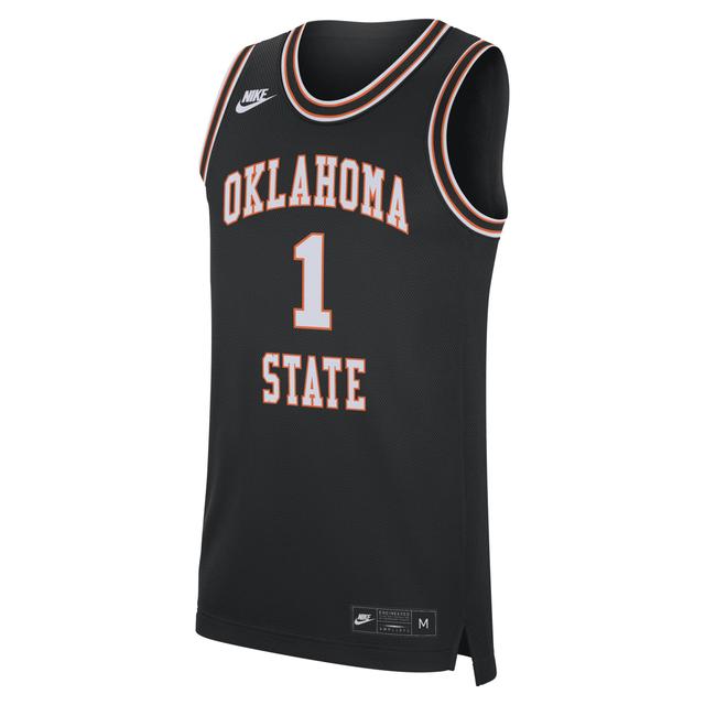 Mens Nike #50 Oklahoma State Cowboys Retro Replica Basketball Jersey Product Image