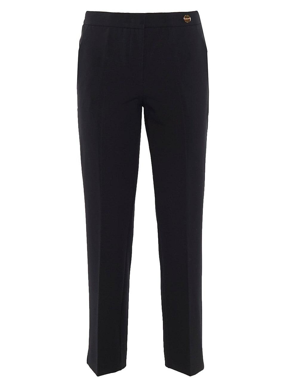 Womens Charlotte Stretch Jersey Cropped Boy Pants Product Image