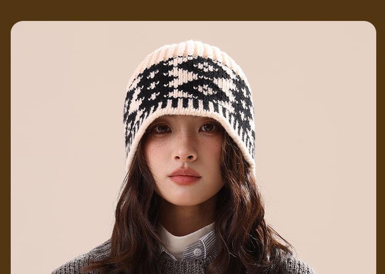 Patterned Knit Beanie product image