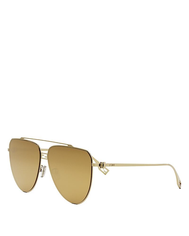 Womens Baguette 59MM Pilot Sunglasses Product Image