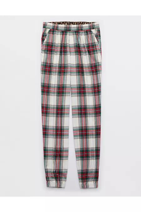 Aerie Off-Duty Flannel Jogger PJ Women's Product Image