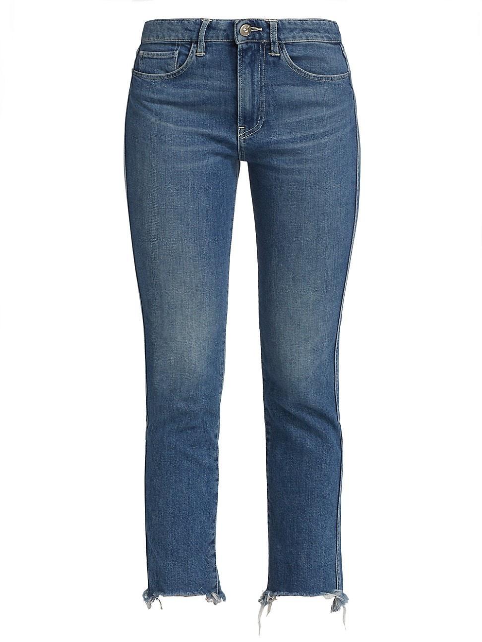 Womens W3 Straight Authentic Cropped Jeans Product Image