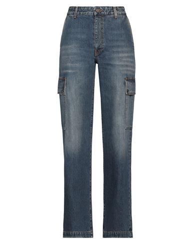 STELLA MCCARTNEY Woman Jeans Blue Size 28 Cotton Product Image