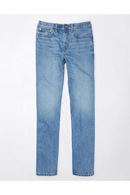 AE Strigid Low-Rise Baggy Straight Jean Womens Product Image