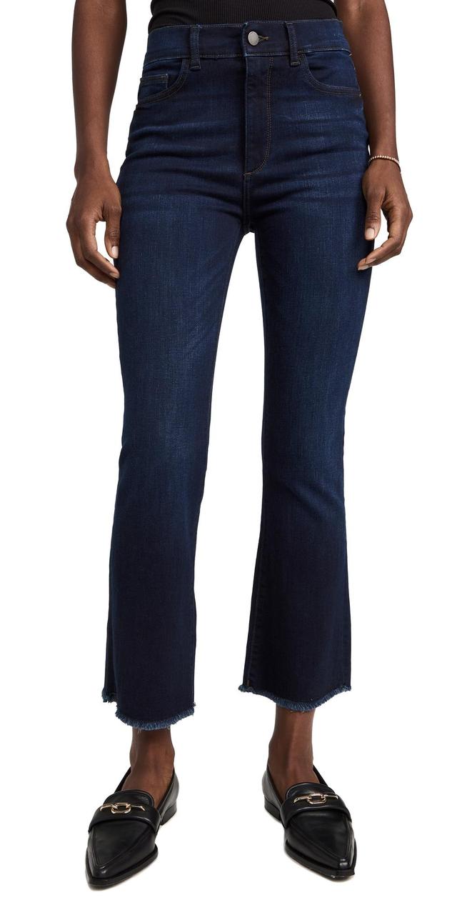 DL1961 Bridget High Rise Crop Bootcut Jeans in Cove Product Image