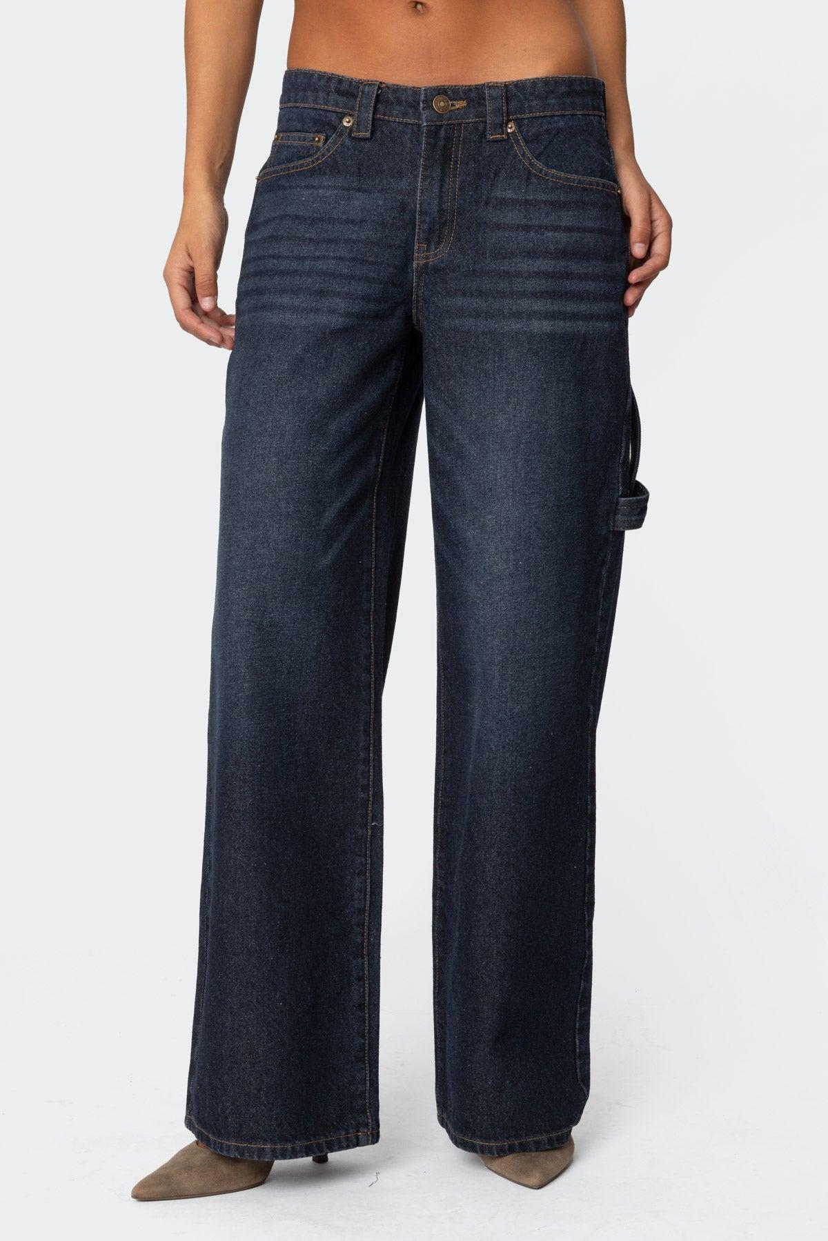 Carpenter Low Rise Jeans Product Image