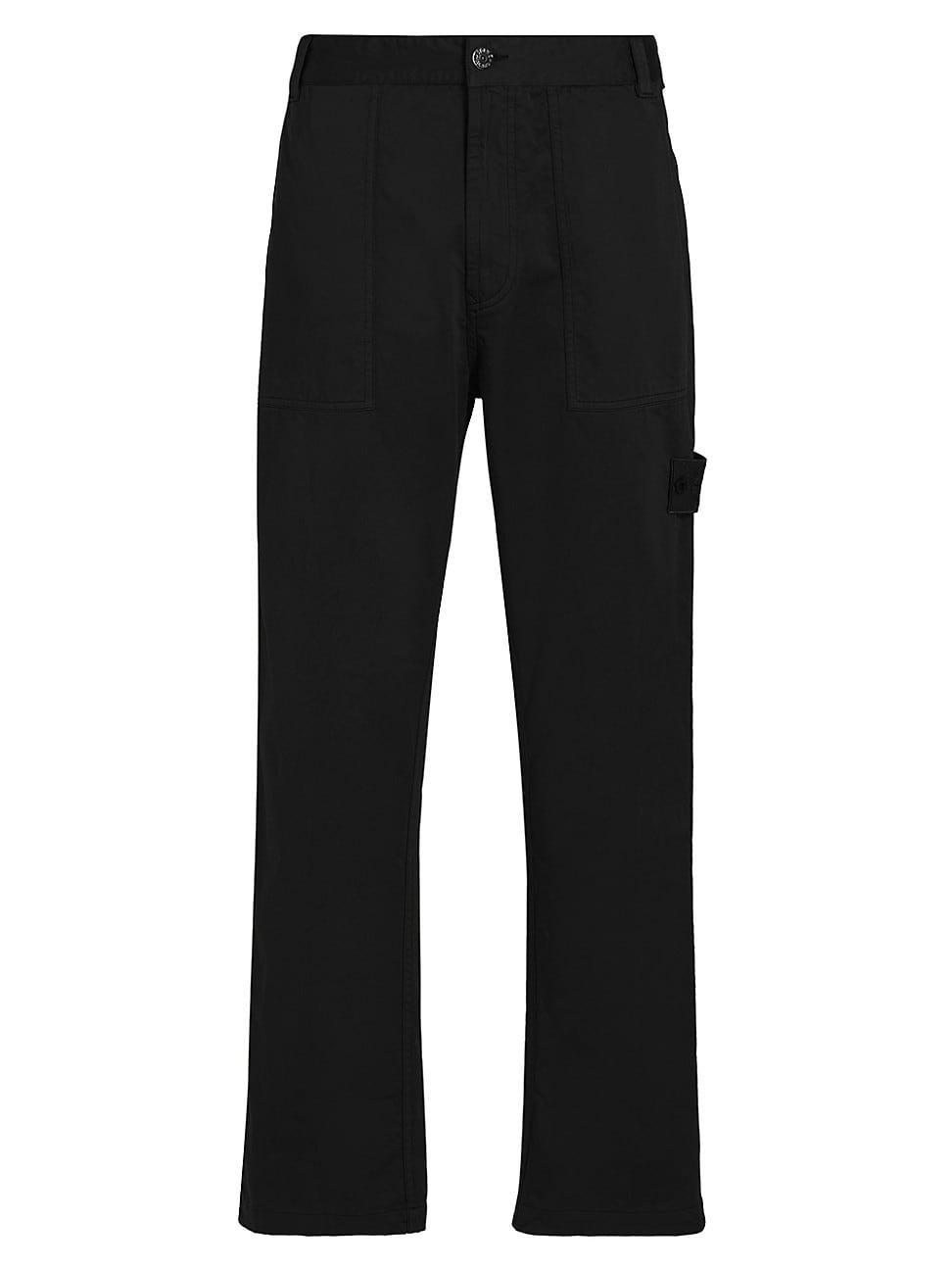 Mens Stretch Cotton-Blend Pants Product Image