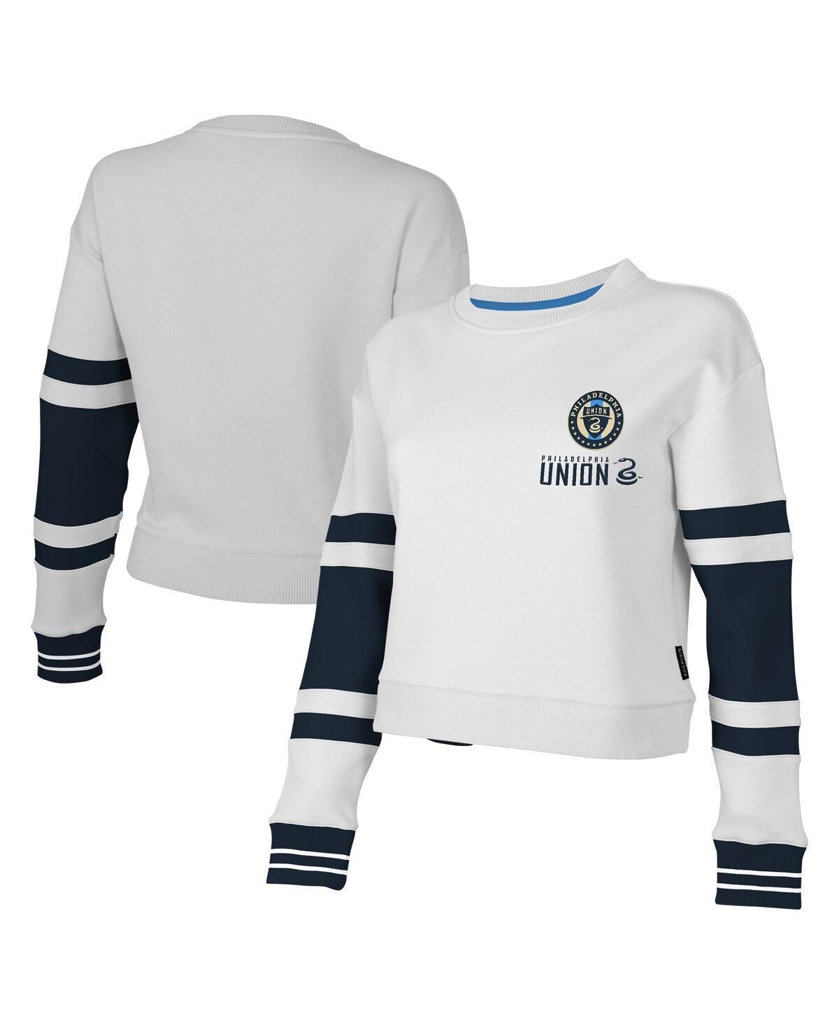 Womens Stadium Essentials Philadelphia Union Scrimmage Crop Top Sweatshirt Product Image