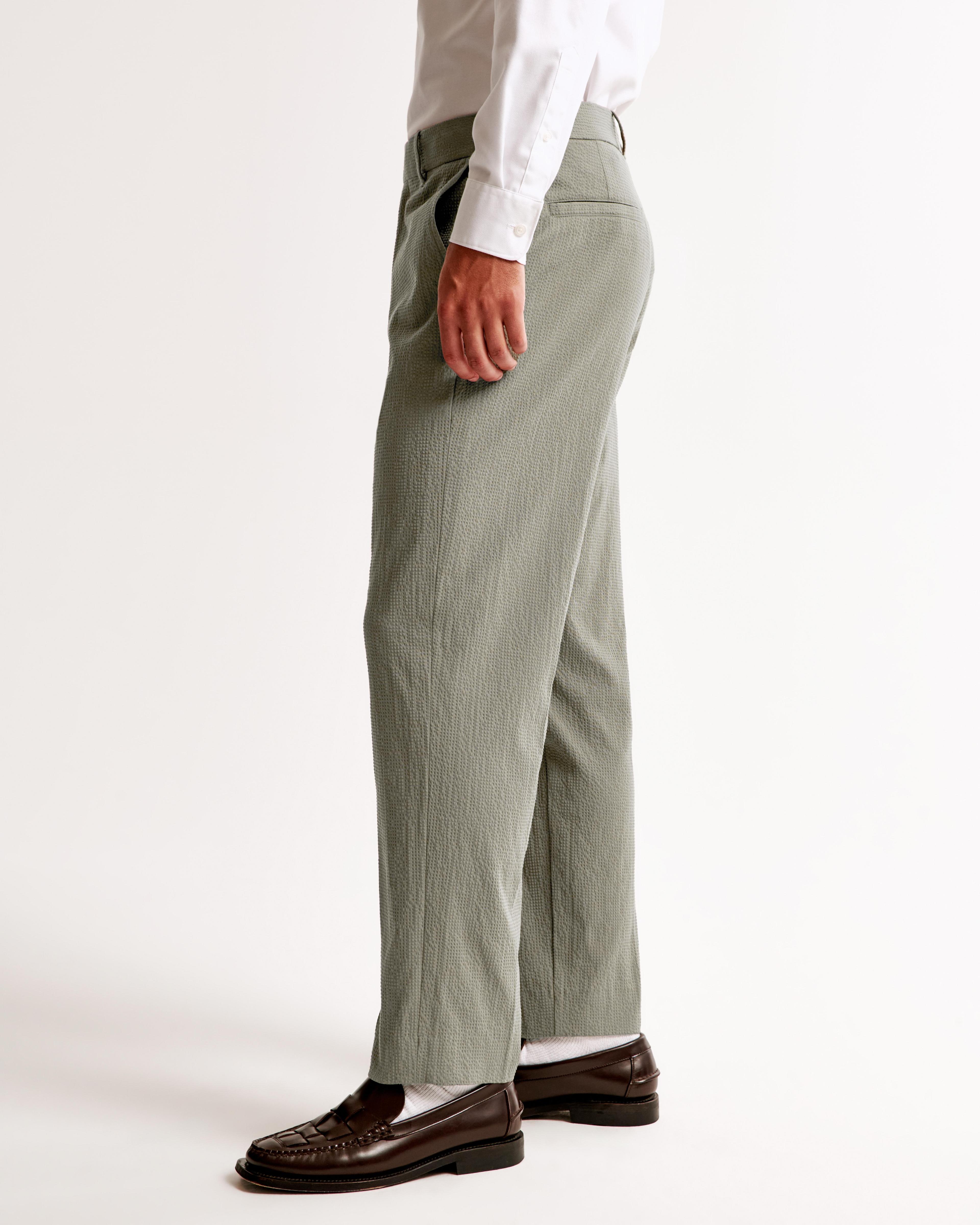 The A&F Collins Tailored Seersucker Suit Pant Product Image