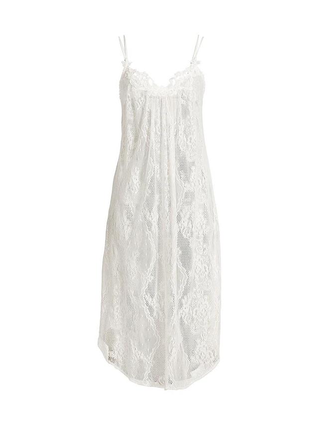 Womens Magnolia Lace Nightgown Product Image