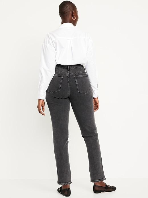 Curvy High-Waisted OG Straight Ankle Jeans Product Image