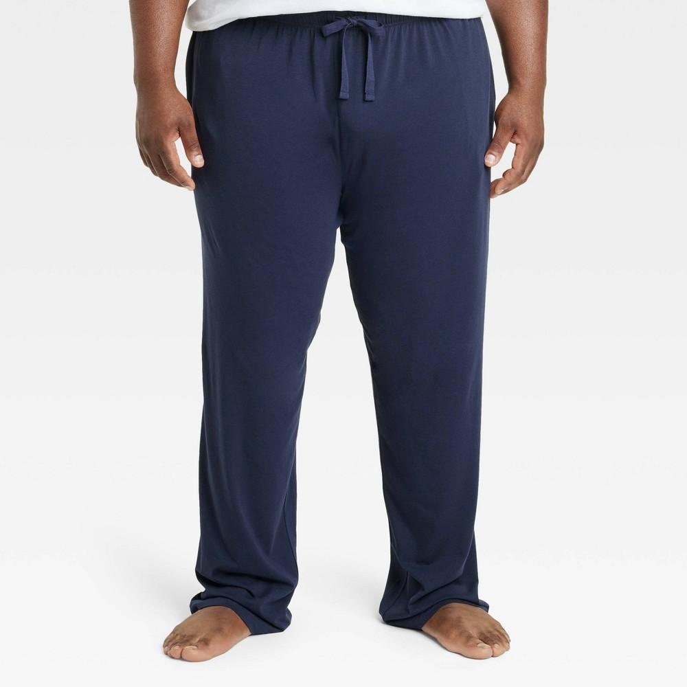 Mens Cotton Modal Knit Pajama Pants - Goodfellow & Co Black M Product Image