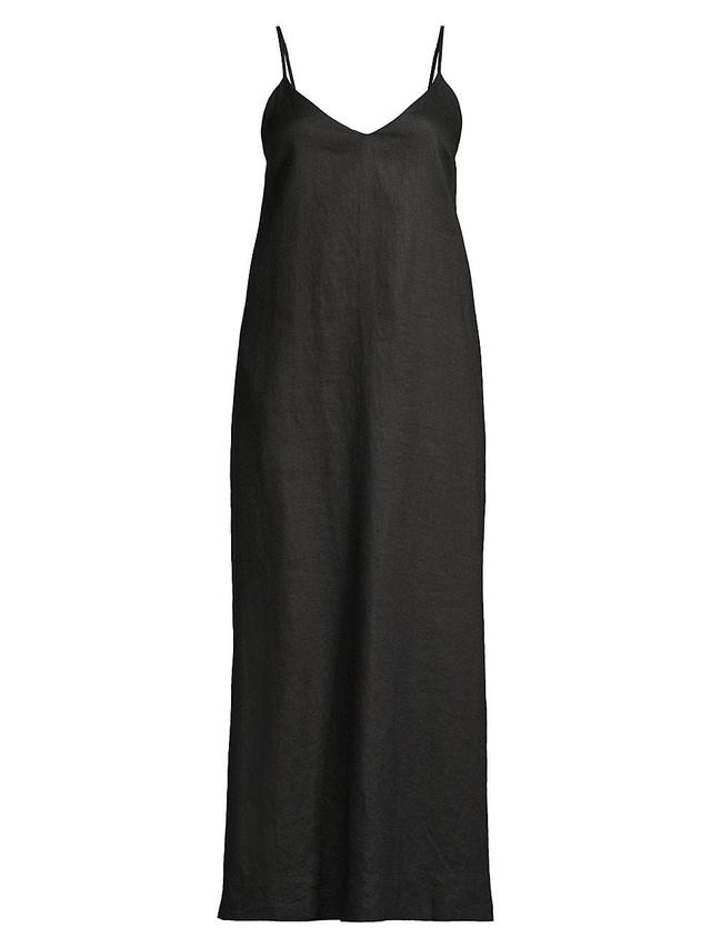 Womens Reva Linen Midi Slipdress Product Image