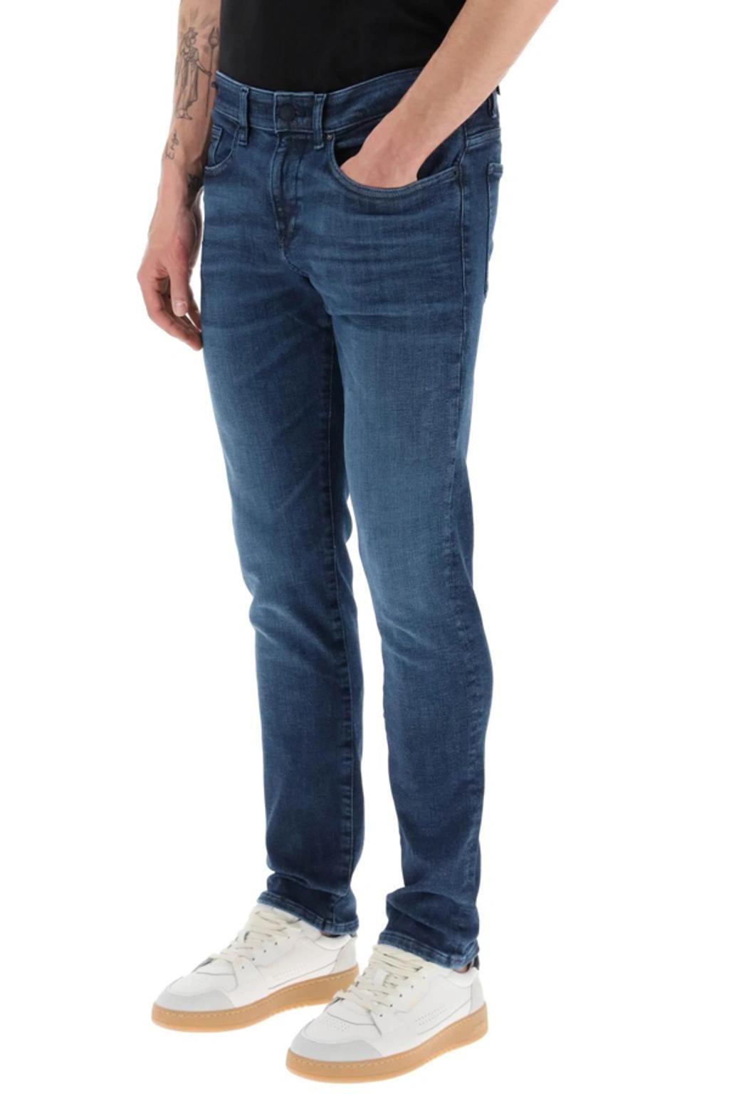 Boss Men's Delaware Slim-fit Jeans In Blue Product Image