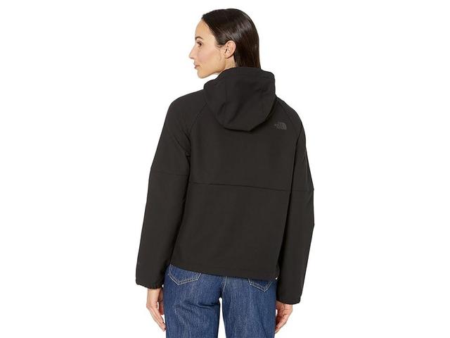 The North Face Women's Camden Soft Shell Hoodie TNF Black Heather Product Image