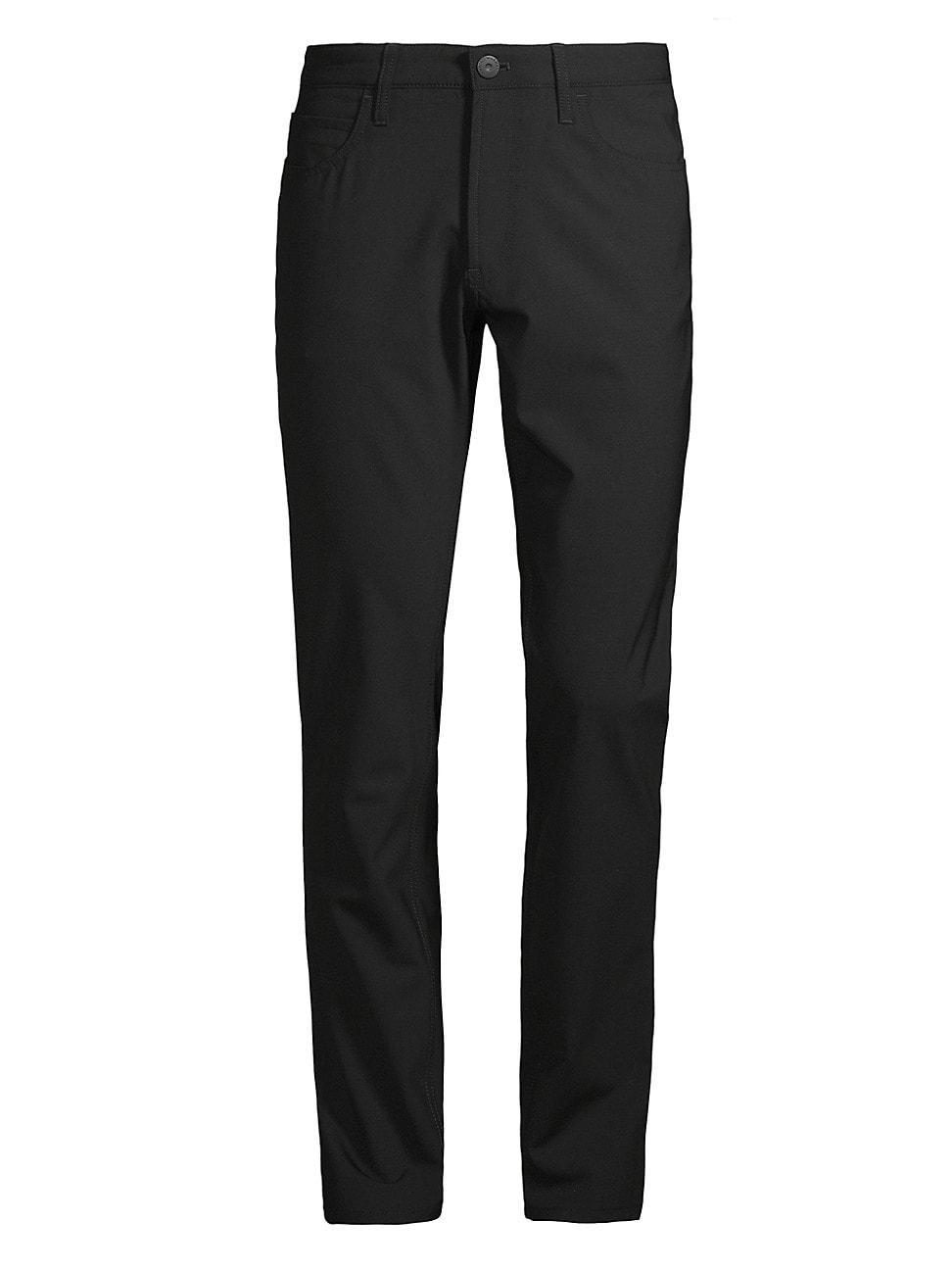 Mens Five-Pocket Stretch-Wool Pants Product Image