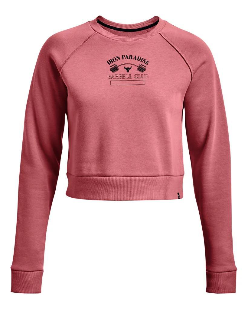 Women's Project Rock Iron Paradise Fleece Crew Product Image