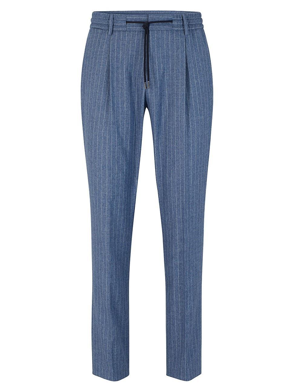 Mens Slim-Fit Trousers Product Image