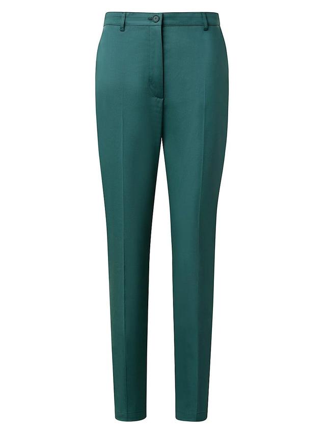 Akris punto Fred Stretch Cotton Tapered Ankle Pants Product Image