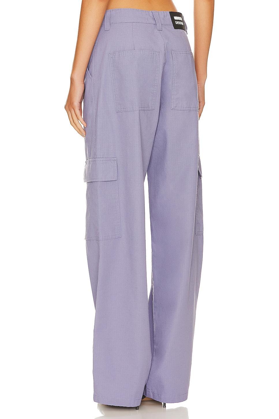 Donna Cargo Wide Leg Dr. Denim Product Image