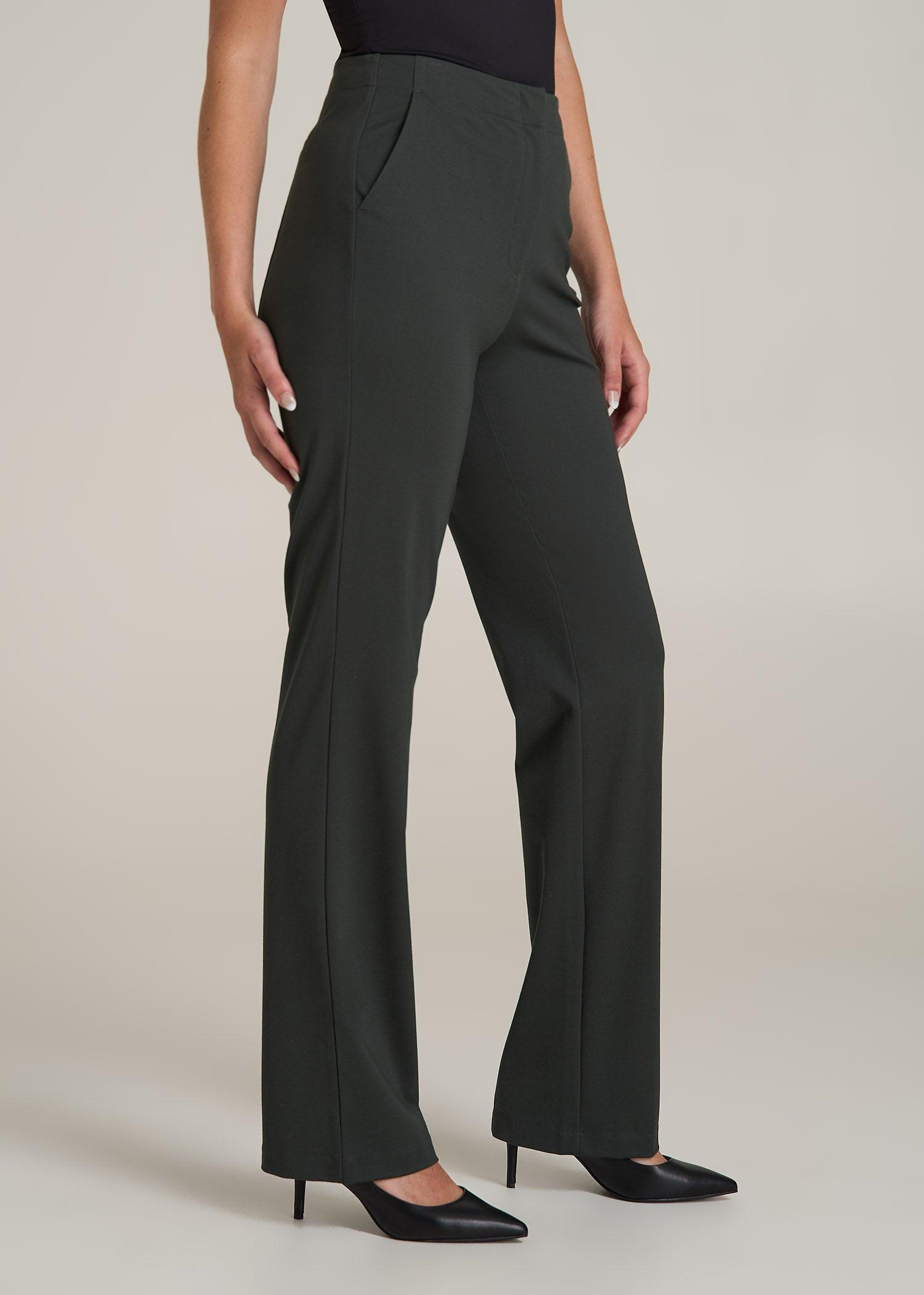 Straight Leg Dress Pants for Tall Women in Pine Grove Product Image