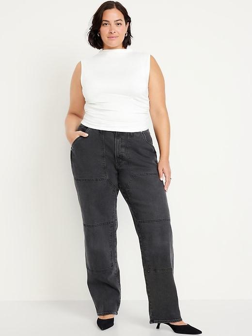 High-Waisted OG Loose Utility Jeans Product Image