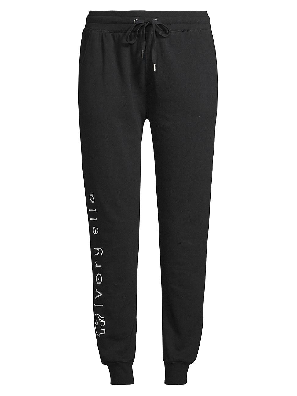 Womens Alicia Logo Jogger Pants Product Image