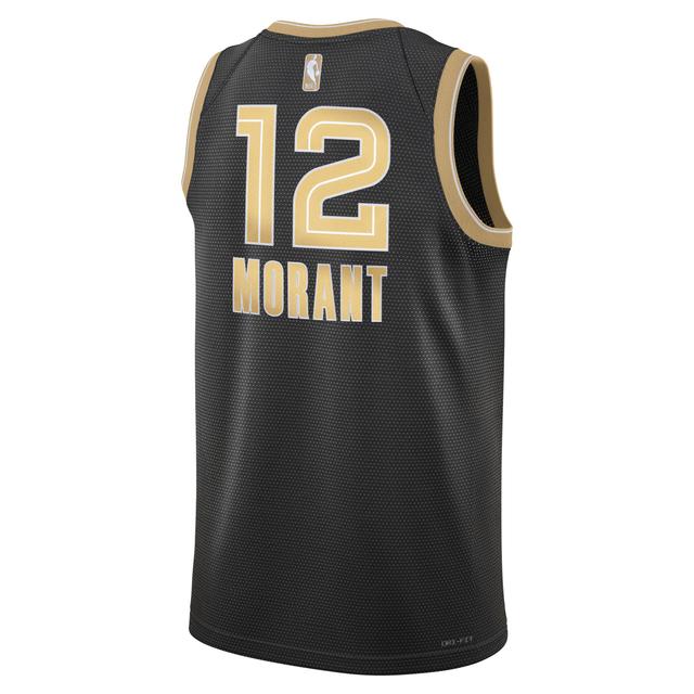 Nike Mens and Womens Black Ja Morant Memphis Grizzlies Select Series Swingman Jersey - Black/clbg Product Image